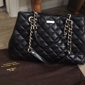 Kate spade tote gold chain strap